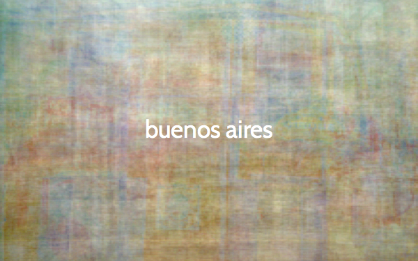 The color of Buenosaires